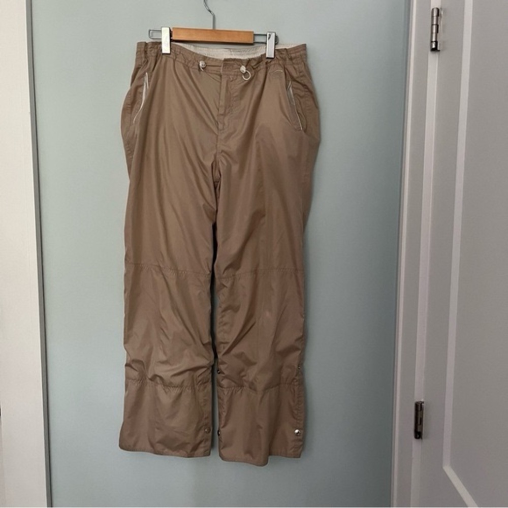 Vintage Oleg Cassini Sport Cinchable Adjustable Hem Technical Pants